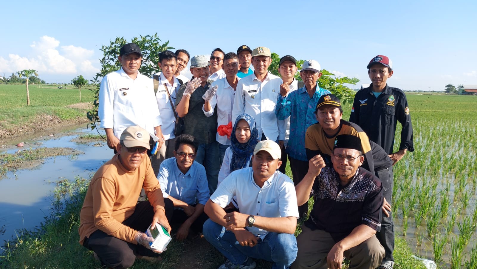 GIAT PENGENDALIAN, KEMENTERIAN PERTANIAN BERSAMA PETANI KARAWANG, BERSINERGI KENDALIKAN TIKUS